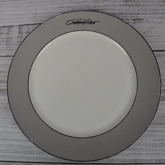 Disney WDW CONTEMPORARY RESORT Dinner Plate Rare Room Service Collectible READ - Picture 2 of 16